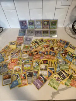 Pokemon TCG 1999 Holo Lot Vintage Huge Lot 160+ WOTC Base Neo Jungle Fossil - Image 1
