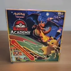 2020 Pokemon TCG Battle Academy Open Box Charizard Pikachu Mewtwo No Jumbo 820650807893 - Image 1