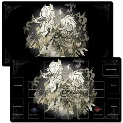 YuGiOh The Fallen & The Virtuous TCG CCG Fallen Of Albaz Games Playmat - Image 1