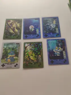 Pokemon Chinese Exclusive 25th Anniversary Cracked Ice Rare/Full Art Holo Cards - Image 1