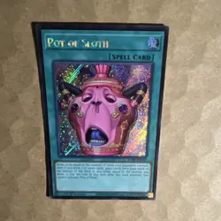 Yugioh Pot of Sloth Secret Rare Chaos Origins 1st Ed CORI-EN061 - Image 5