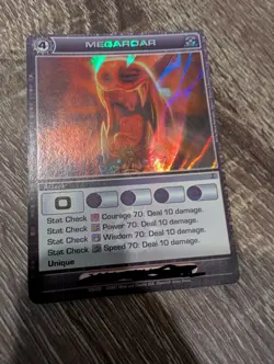 Chaotic TCG Dawn of Perim Megaroar Ultra Rare Holo Foil Card 109/232 Unused Code - Image 1