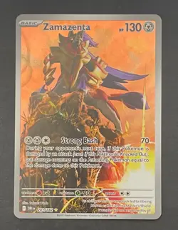 Pokemon Card Zamazenta 201/182 Destined Rivals - Near Mint - Image 1