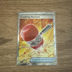 Crushing Hammer 105/084 - Pitch Black Pokemon Card - Image 1