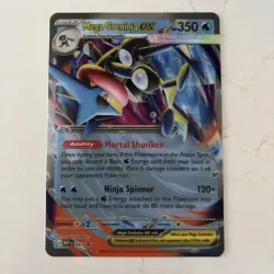 Pokemon TCG - Chaos Rising Mega Greninja Jumbo Card promo #081 - Image 1