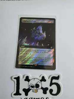 Glacial Fortress (Extended Art) (Surge Foil) Universes Beyond: Doctor Who NM - Image 1