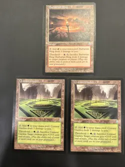 2x Centaur Garden Bonus Barbarian Ring Odyssey MTG Magic UP NM - Image 1