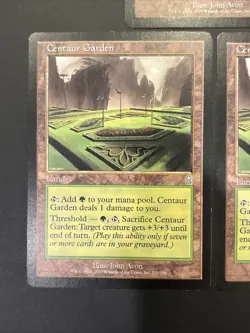 2x Centaur Garden Bonus Barbarian Ring Odyssey MTG Magic UP NM - Image 3