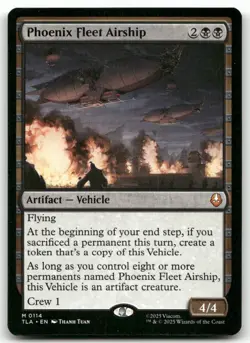 Phoenix Fleet Airship #114 (NM) Avatar: The Last Airbender TLA Magic MTG - Image 1