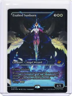Exalted Sunborn (Showcase) Edge of Eternities Foil MTG EOE M 358 NM - Image 1