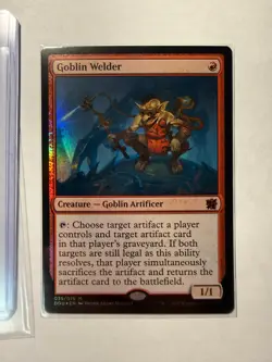 Goblin Welder - Foil Duel Decks: Elves vs. Inventors 35 Magic NM Near Mint - Image 1