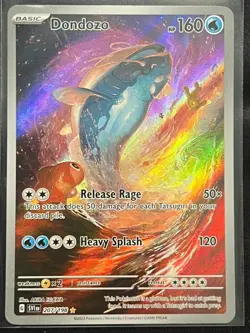 Pokemon Dondozo TCG Card 207/198 Scarlet Violet Base Set NM - Image 1
