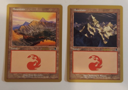 2x MOUNTAIN basic lands - NM/LP - World Championships 2002 Sydney MTG - Image 1
