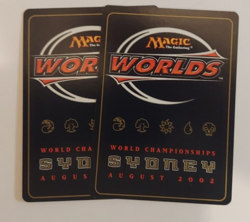 2x MOUNTAIN basic lands - NM/LP - World Championships 2002 Sydney MTG - Image 2