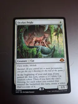 Ocelot Pride Promo Pack: Lorwyn Eclipsed Regular NM White Modern MTG - Image 1