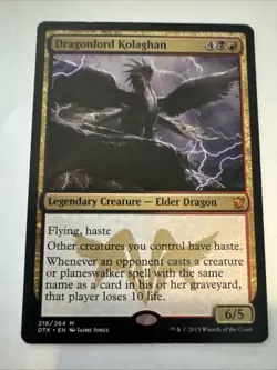 Dragonlord Kolaghan Dragons of Tarkir Regular - Image 1