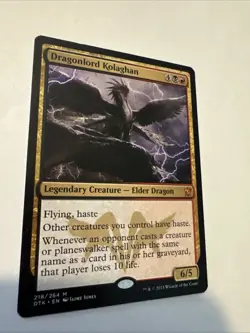 Dragonlord Kolaghan Dragons of Tarkir Regular - Image 2