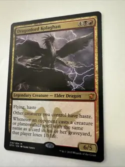 Dragonlord Kolaghan Dragons of Tarkir Regular - Image 3
