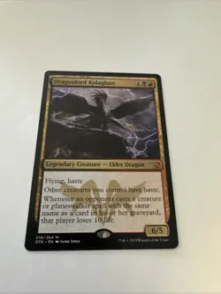 Dragonlord Kolaghan Dragons of Tarkir Regular - Image 4