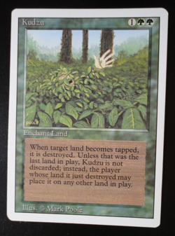 Kudzu Revised Edition NM Near Mint MTG Magic the Gathering - Image 1