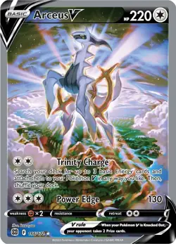 Arceus 166/172 Sword & Shield Brilliant Stars Pokemon TCG NM Condition ENGLISH - Image 1