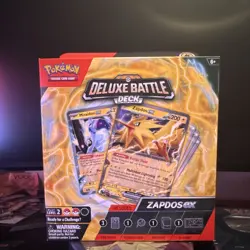 Pokemon Deluxe Battle Deck Zapdos ex Sealed 60 Card Level 2 Deck - Image 2