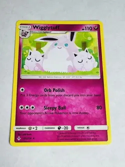 Pokemon TCG - Wigglytuff - 135/214 - Unbroken Bonds - NM Rare (2019) - Image 1