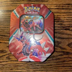 Pokemon Paldea Legends Tin x4 Booster Packs + Koraidon EX Promo FACTORY SEALED - Image 1
