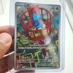 Riolu 010 (Pokemon Center Stamp) - Pokemon TCG Mega Evolution Promo NrMt - Image 3