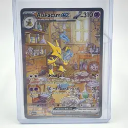 Alakazam ex 201/165 SIR - Pokemon TCG S&V 151 LightPlay - Image 1