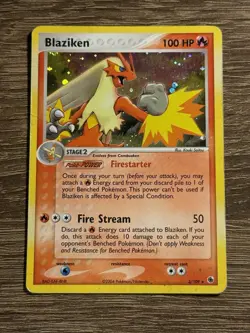 Pokemon TCG Blaziken 3/109 Ruby and Sapphire Holo - Image 1