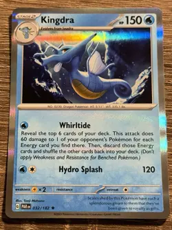 Kingdra - 032/182 Paradox Rift Holo Rare Pokemon - NM/MINT (L) - Image 1