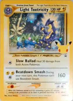 Pokemon | SWSH: Sword & Shield Promo Cards | Light Toxtricity - | SWSH137 | NM H - Image 1