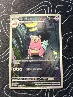 Slowbro 90/84 Illustration Rare Pitch Black. Great Centering, Grading Contender - Image 2