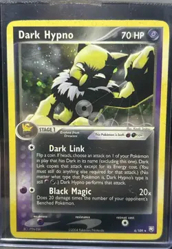 Pokemon Dark Hypno 6/109 Holo Rare EX Team Rocket Returns Stage 1 HP70 2004 - Image 1