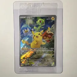 SEALED Pokemon TCG Pikachu 027 SVP Scarlet & Violet Black Star Promo - English - Image 4