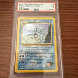 Pokemon TCG Giovanni's Gyarados Gym Challenge Holo - Image 1