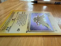 Wizards of the Coast Zapdos 15/62 Fossil Holo Rare Unlimited English 1999 80 HP - Image 2