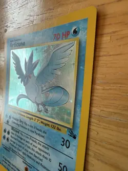 Wizards of the Coast Articuno 2/62 Fossil Holo Rare Unlimited English 1999 70 HP - Image 5