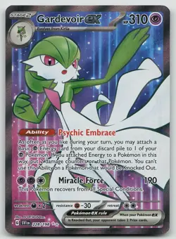 Pokemon Gardevoir ex 228/198 Scarlet & Violet Ultra Rare Holo NM - Image 1