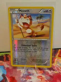 Meowth - 53/83 - Common Reverse Holo - Generations - Pokemon Card - Image 1