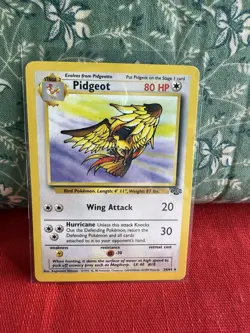 Pidgeot 24/64 Jungle NON-HOLO Rare Pokemon Card NEAR MINT - Image 1