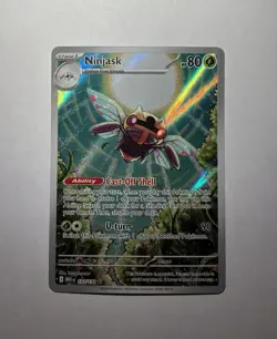 Pokemon Ninjask Full Art Shiny Rare 137/132 Mega Evolutions - Image 1