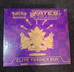 2016 POKEMON TCG XY FATES COLLIDE ELITE TRAINER BOX ETB FACTORY SEALED - Image 1