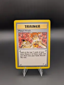 Misty's Wrath 114/132 Gym Heroes LP Pokemon 114/132 - Image 1