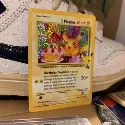 Pokemon Birthday Pikachu 24/53 Celebrations Collection Holo Pack Fresh🔥 - Image 3