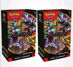 2 Pokemon Tcg Pitch Black booster bundle factory sealed new. - Image 1