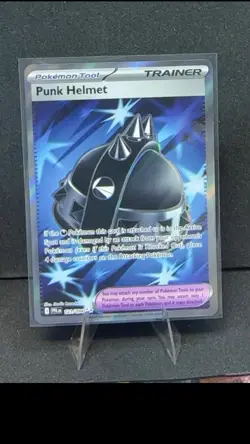 PUNK HELMET 121/094 PHANTASMAL FLAMES HOLO ULTRA RARE NM - Image 2
