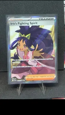 IRIS'S FIGHTING SPIRIT 180/159 JOURNEY TOGETHER HOLO ULTRA RARE NM - Image 2