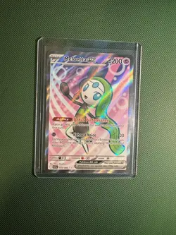 Meloetta ex 159/086 - Black Bolt - Ultra Rare Full Art - Pokemon TCG - NM - Image 1